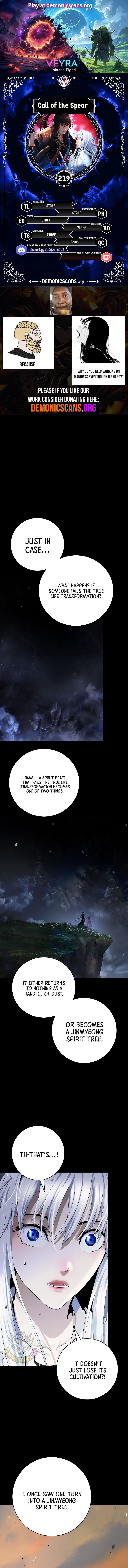 Call of the Spear Chapter 219 0